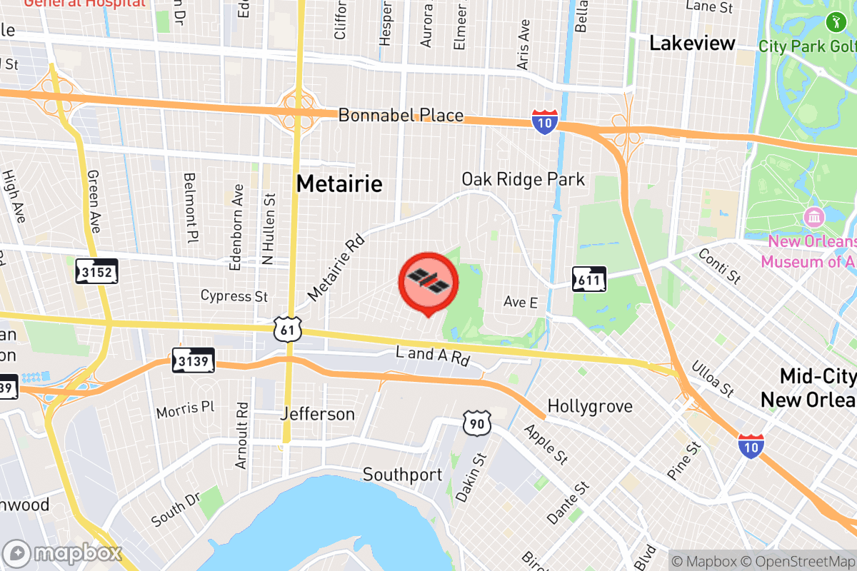 Static map screenshot of the place