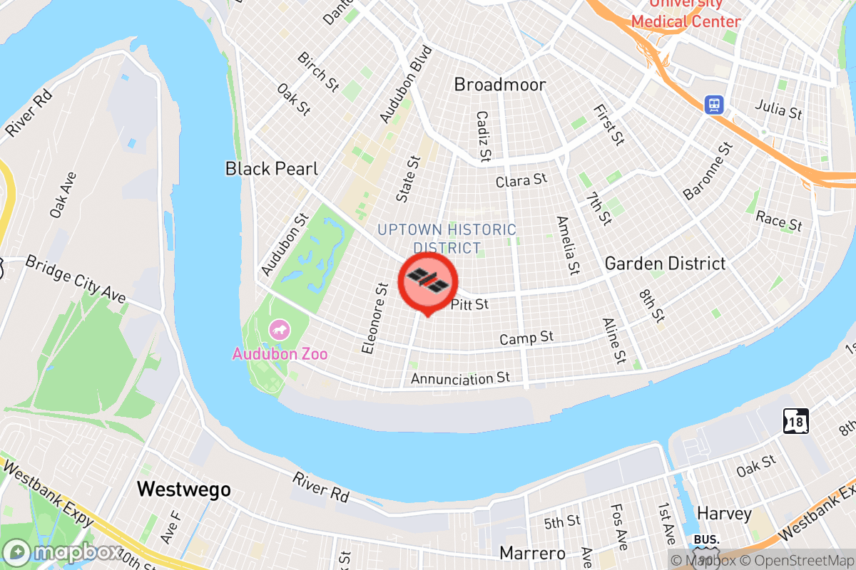 Static map screenshot of the place