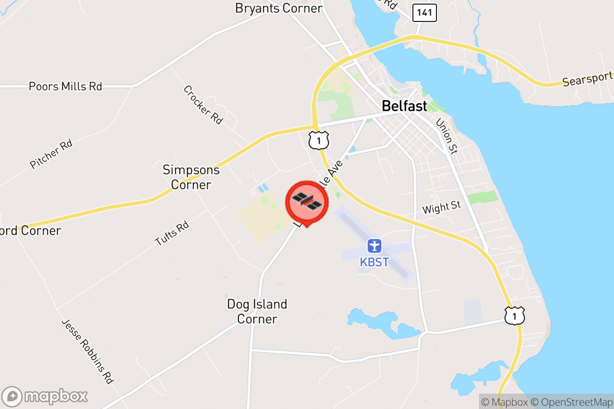 Static map screenshot of the place