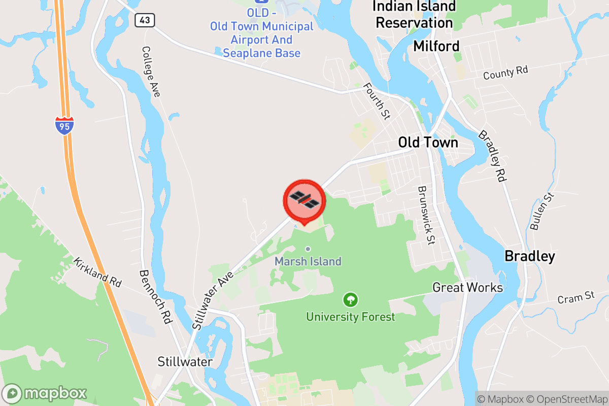 Static map screenshot of the place