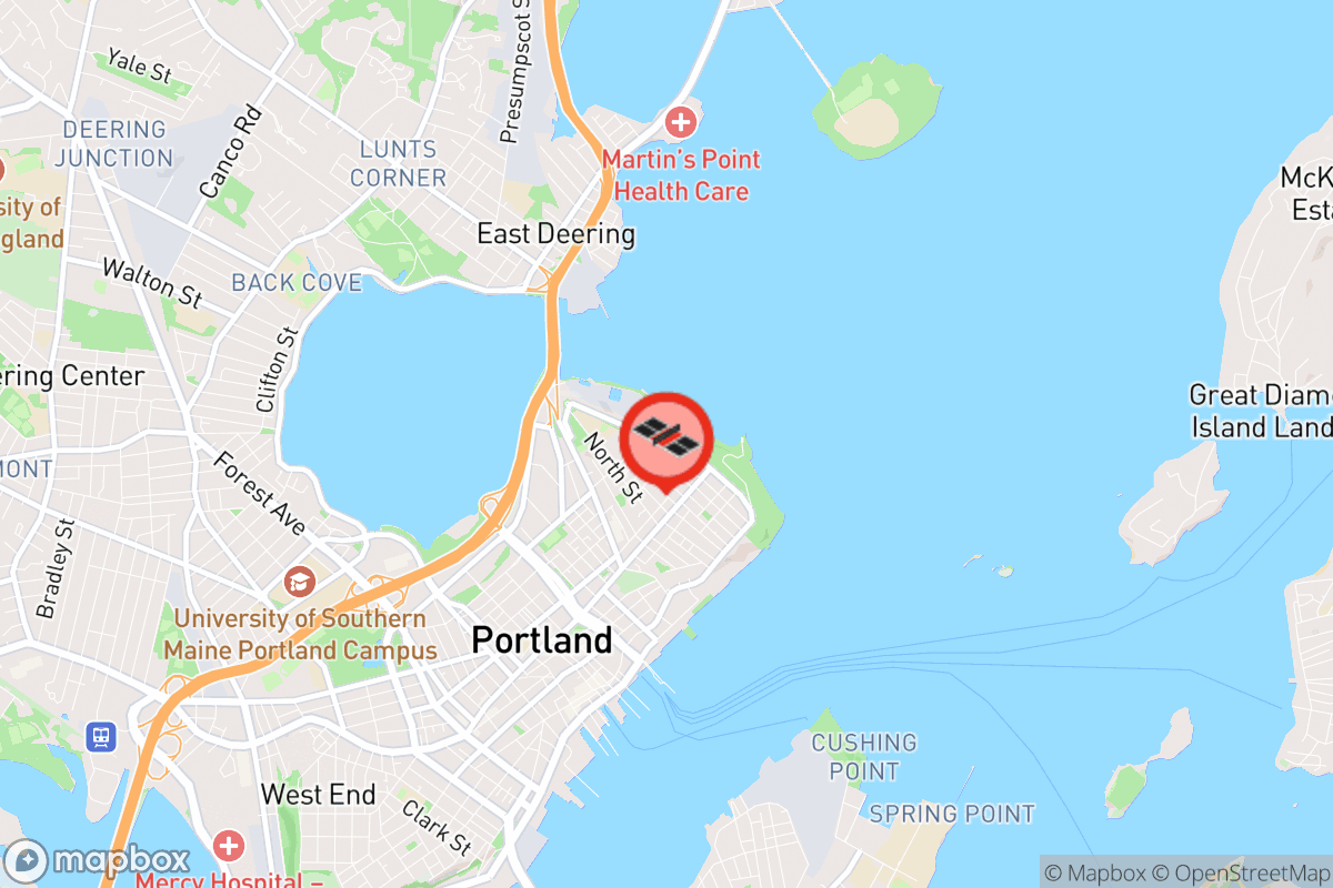 Static map screenshot of the place