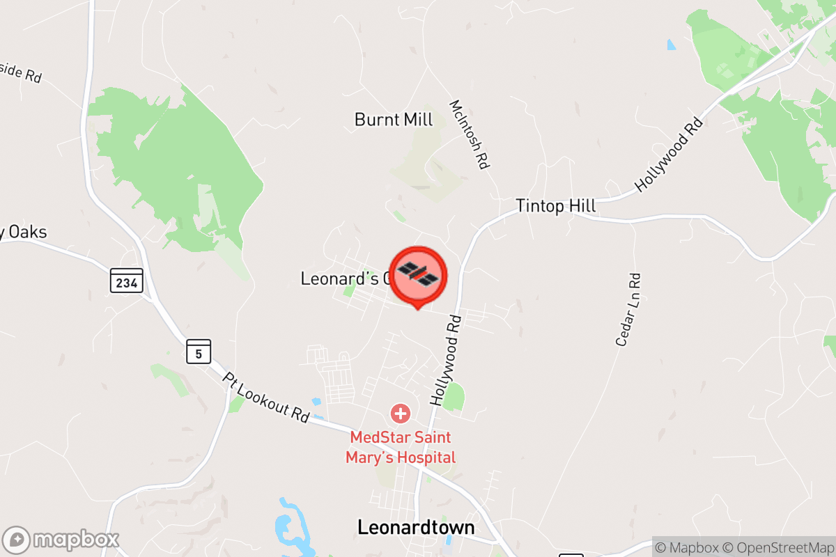 Static map screenshot of the place