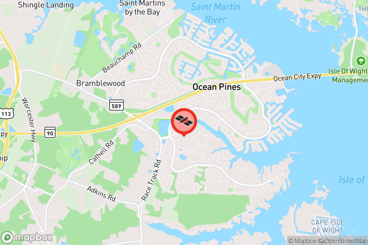 Static map screenshot of the place