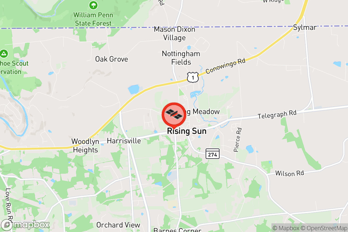 Static map screenshot of the place