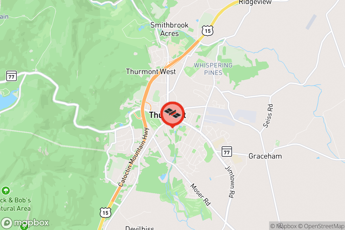 Static map screenshot of the place