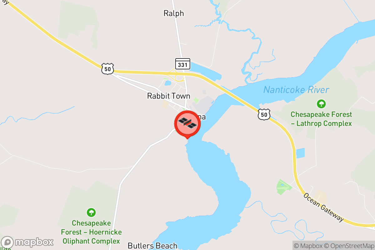 Static map screenshot of the place