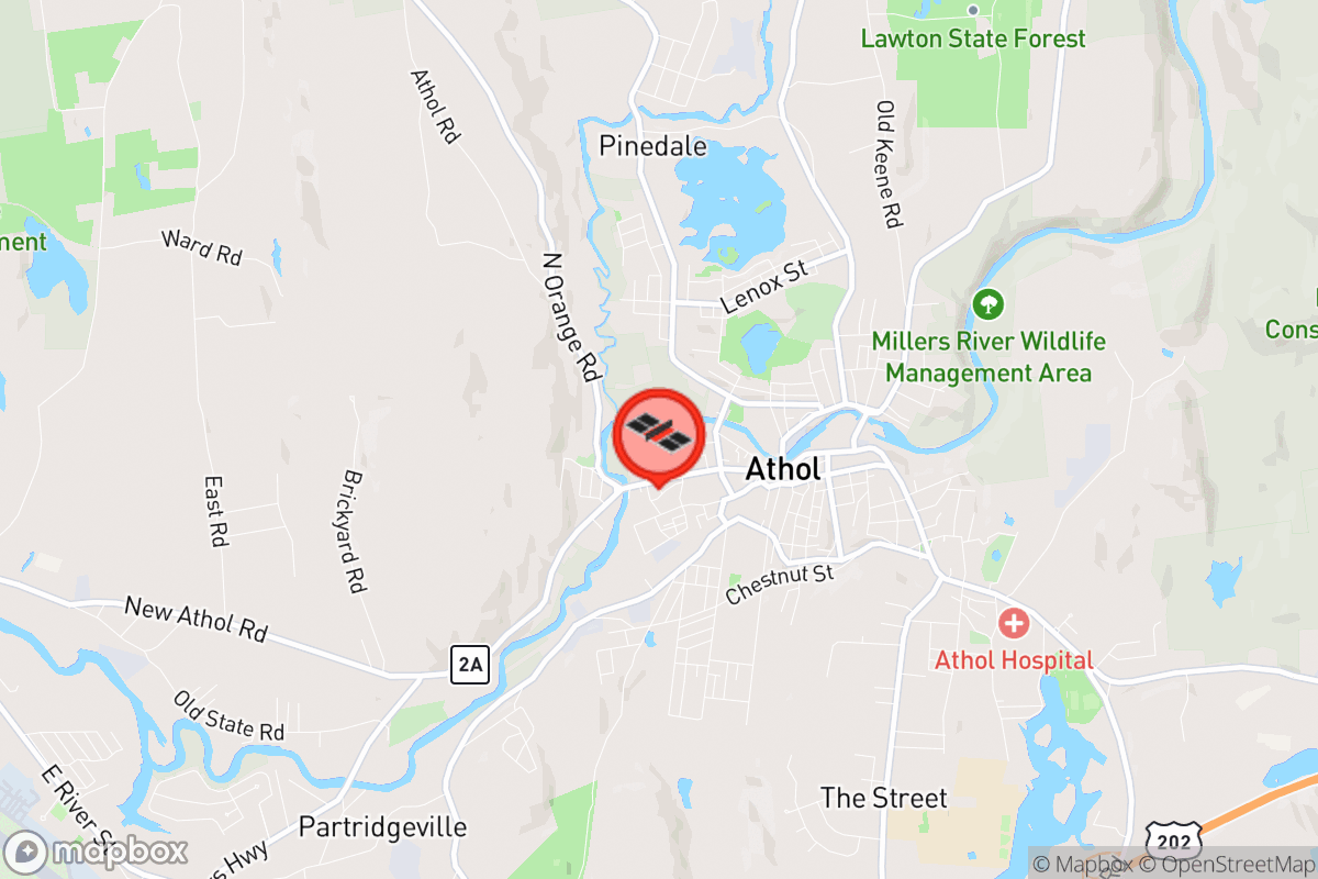 Static map screenshot of the place