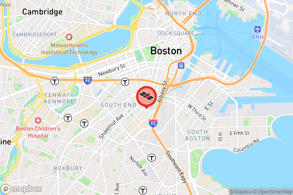 Static map screenshot of the place