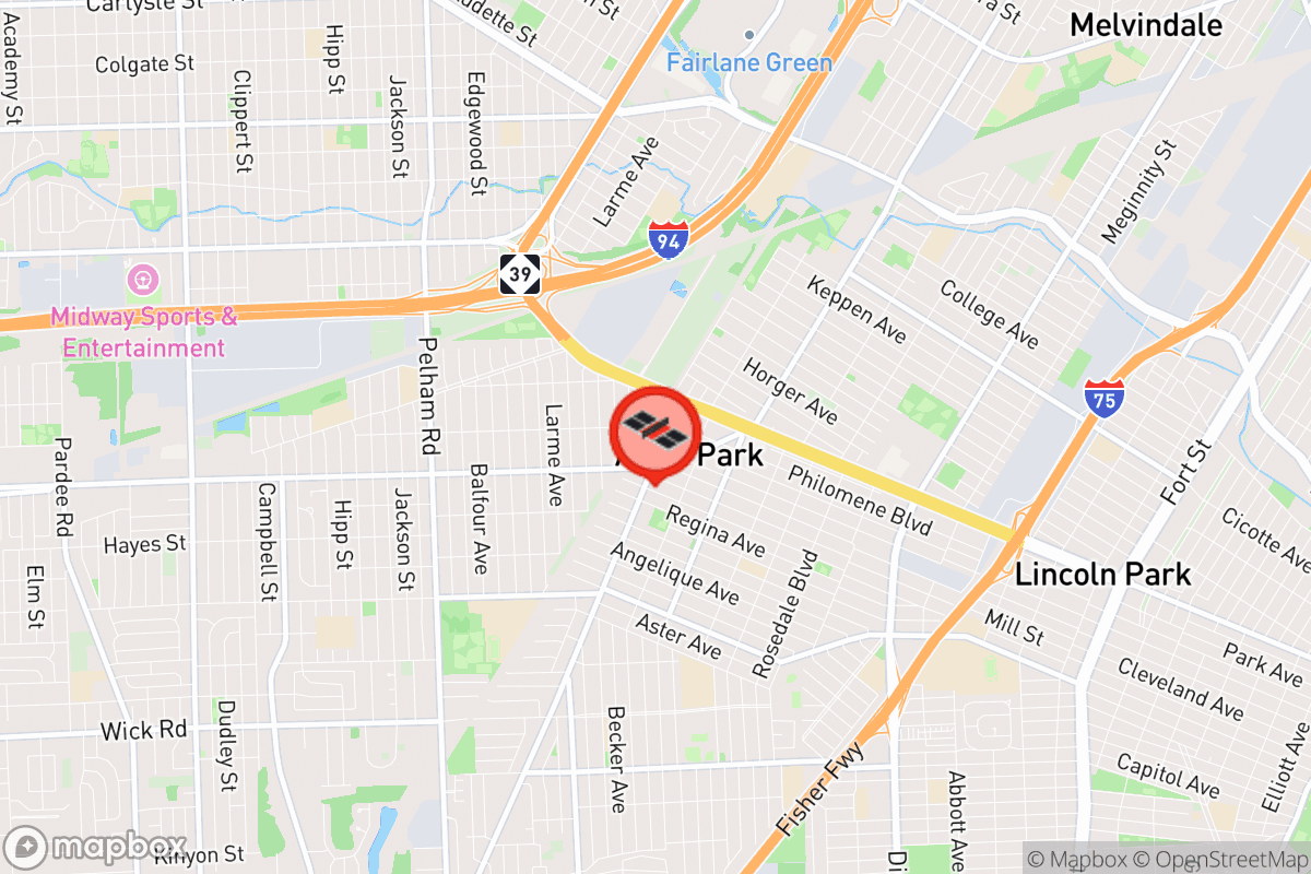 Static map screenshot of the place