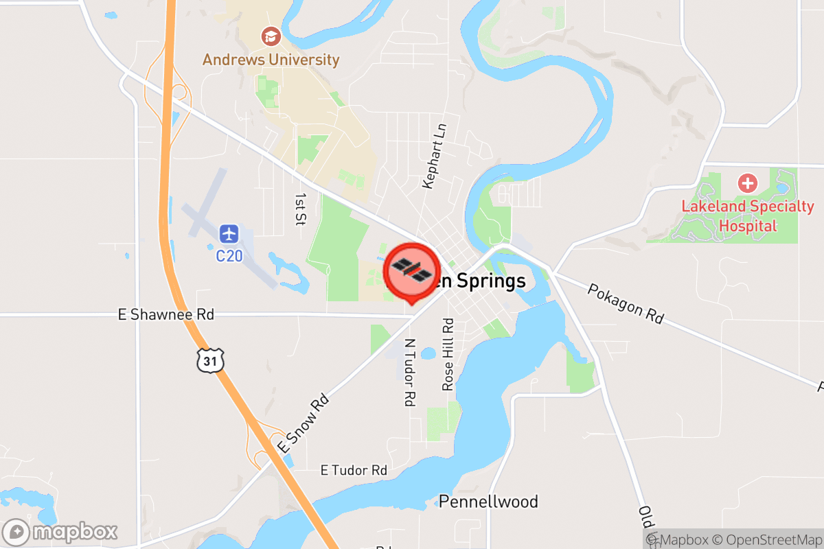 Static map screenshot of the place