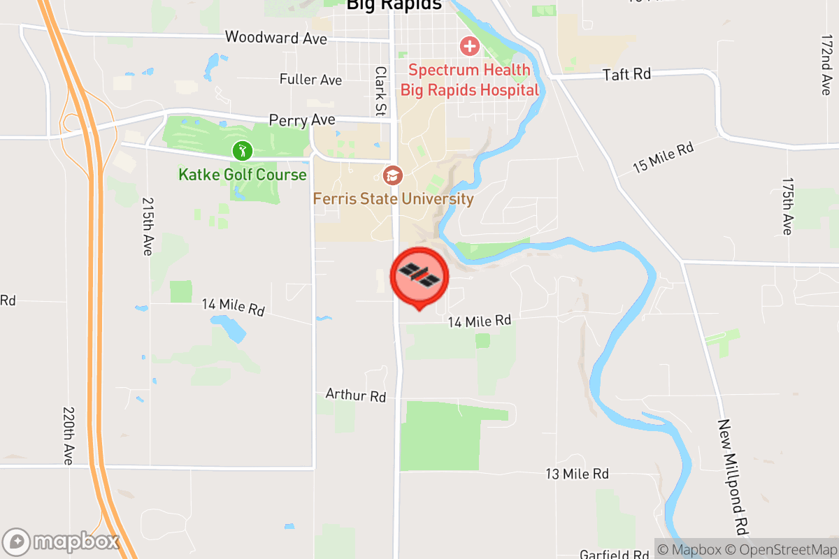 Static map screenshot of the place