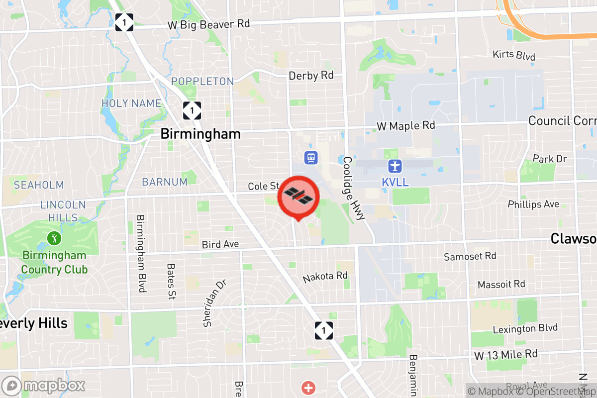 Static map screenshot of the place