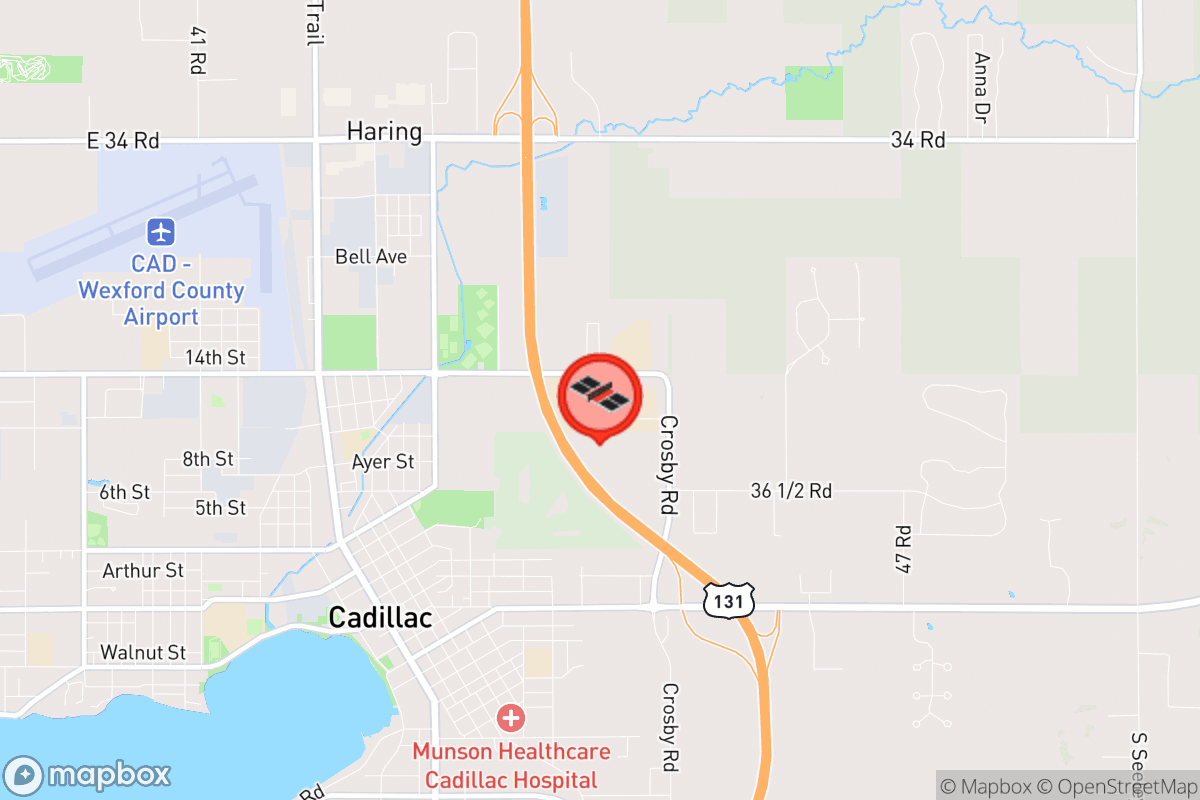 Static map screenshot of the place