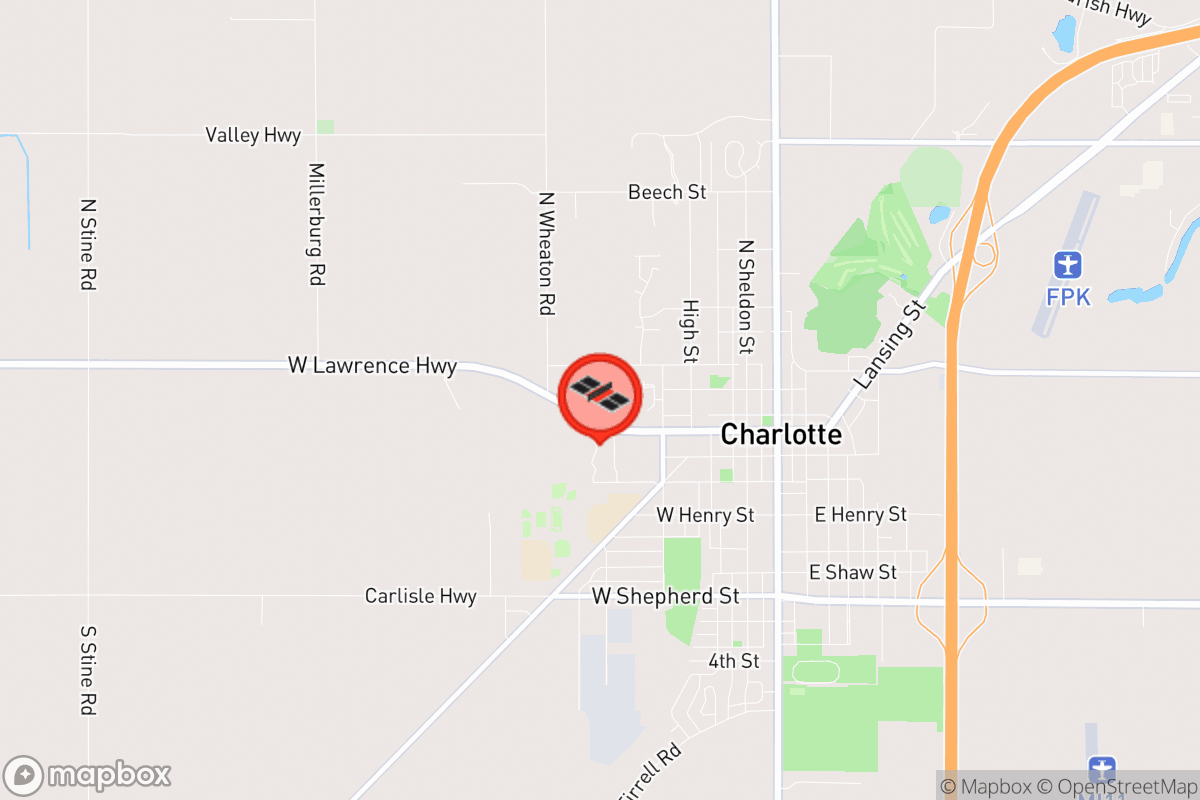 Static map screenshot of the place