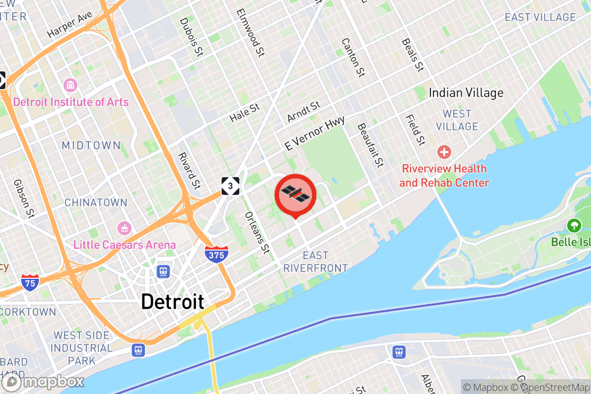 Static map screenshot of the place