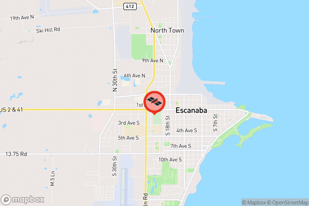 Static map screenshot of the place