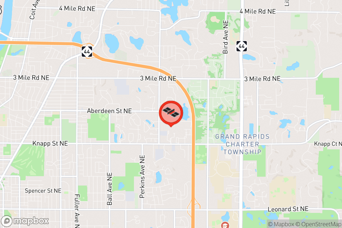 Static map screenshot of the place