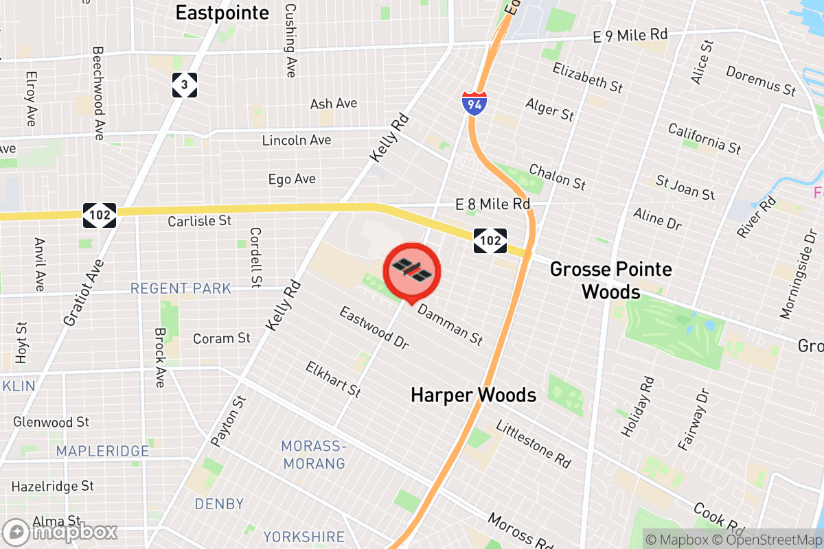 Static map screenshot of the place