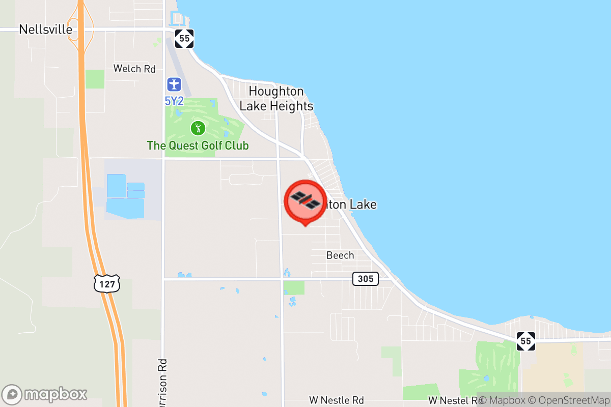 Static map screenshot of the place