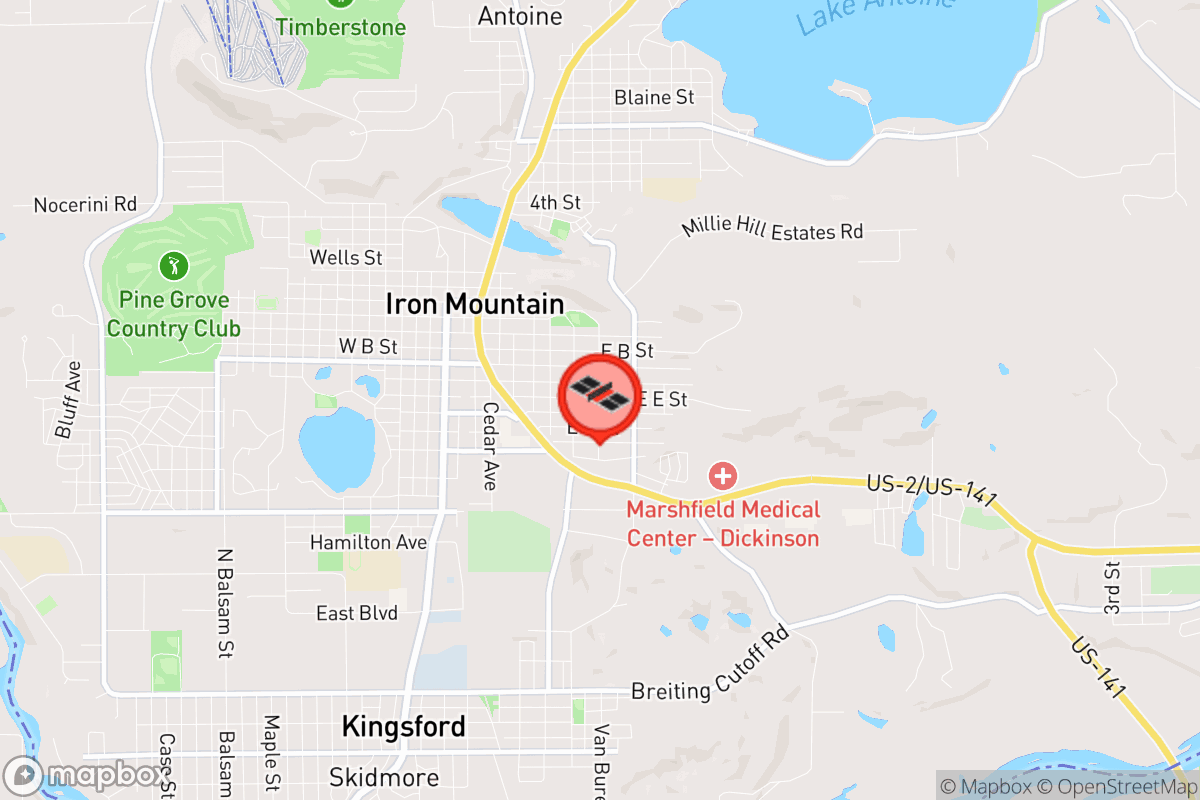 Static map screenshot of the place