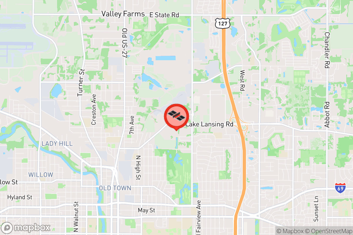 Static map screenshot of the place