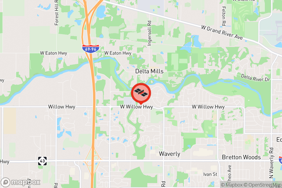 Static map screenshot of the place