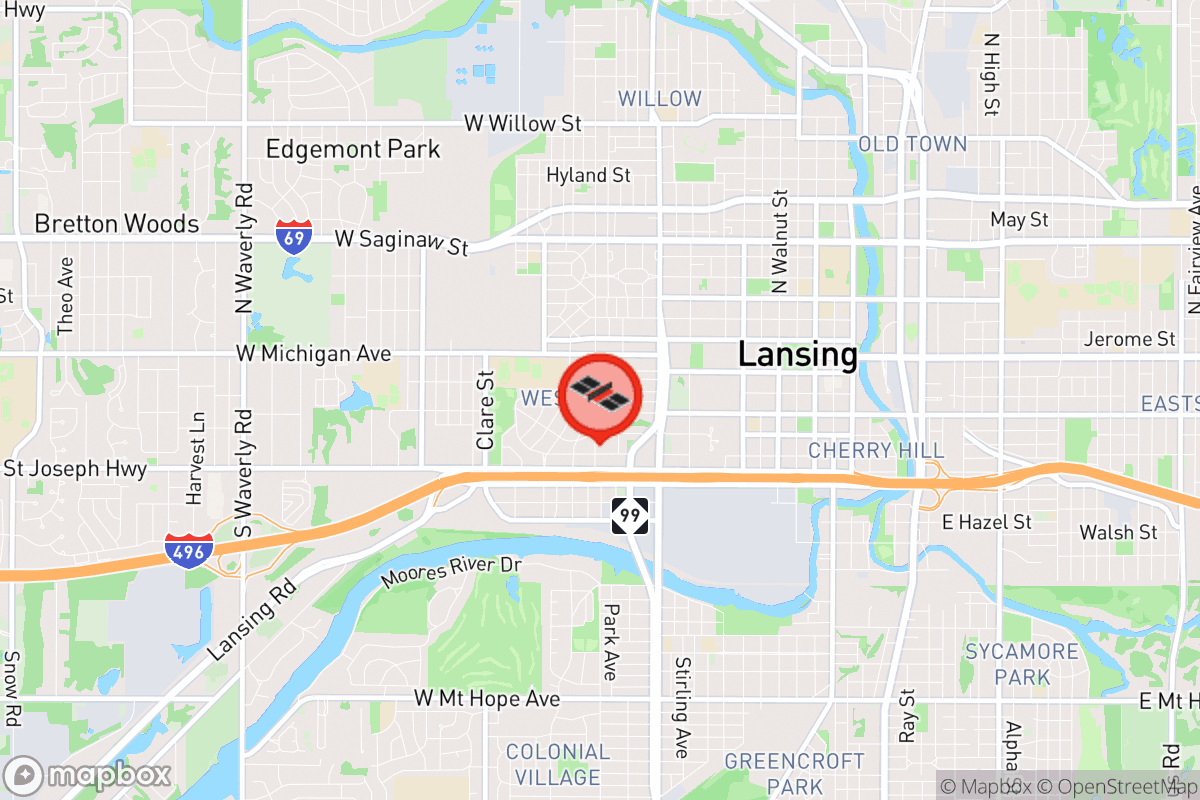 Static map screenshot of the place