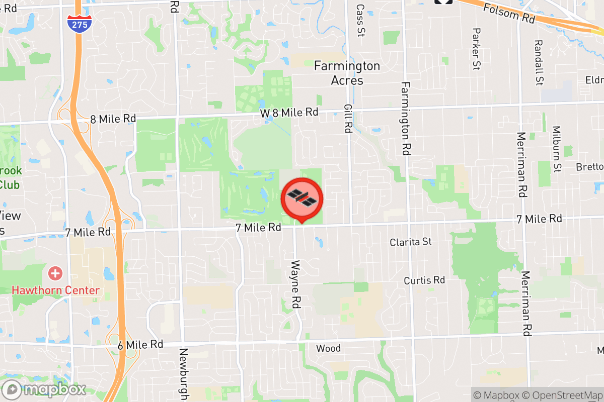 Static map screenshot of the place