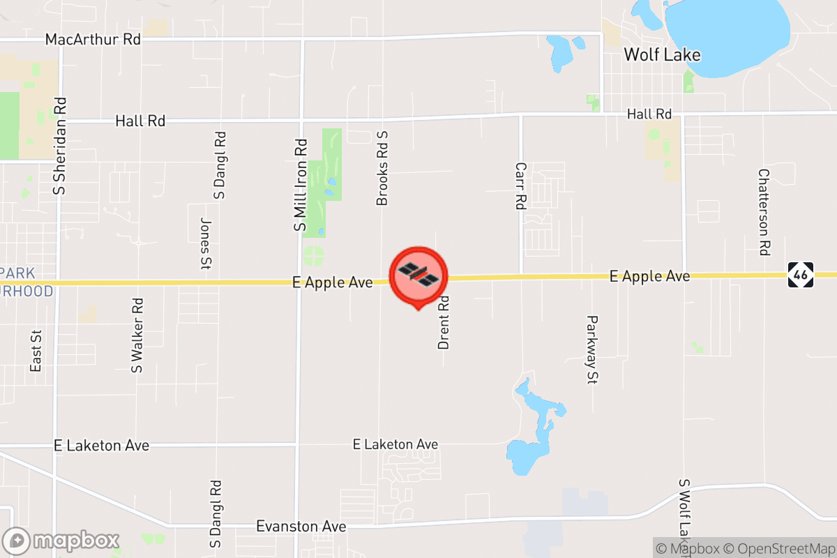 Static map screenshot of the place