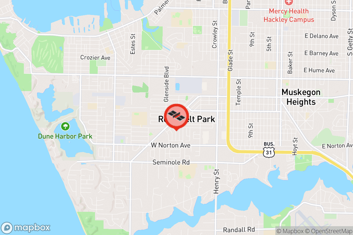 Static map screenshot of the place