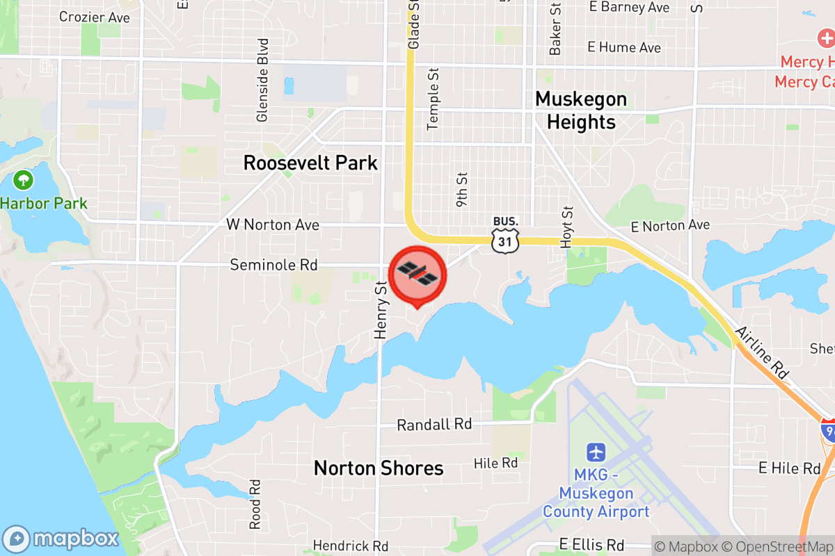 Static map screenshot of the place