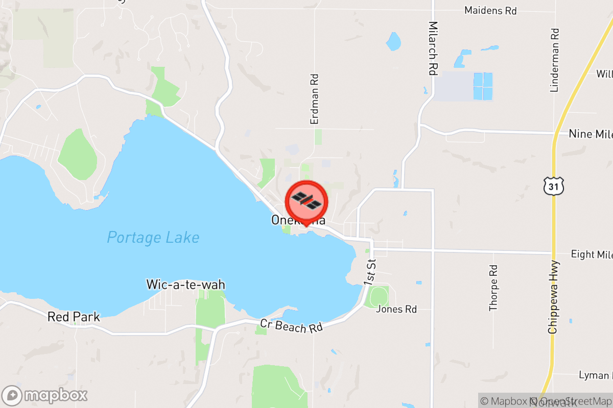 Static map screenshot of the place