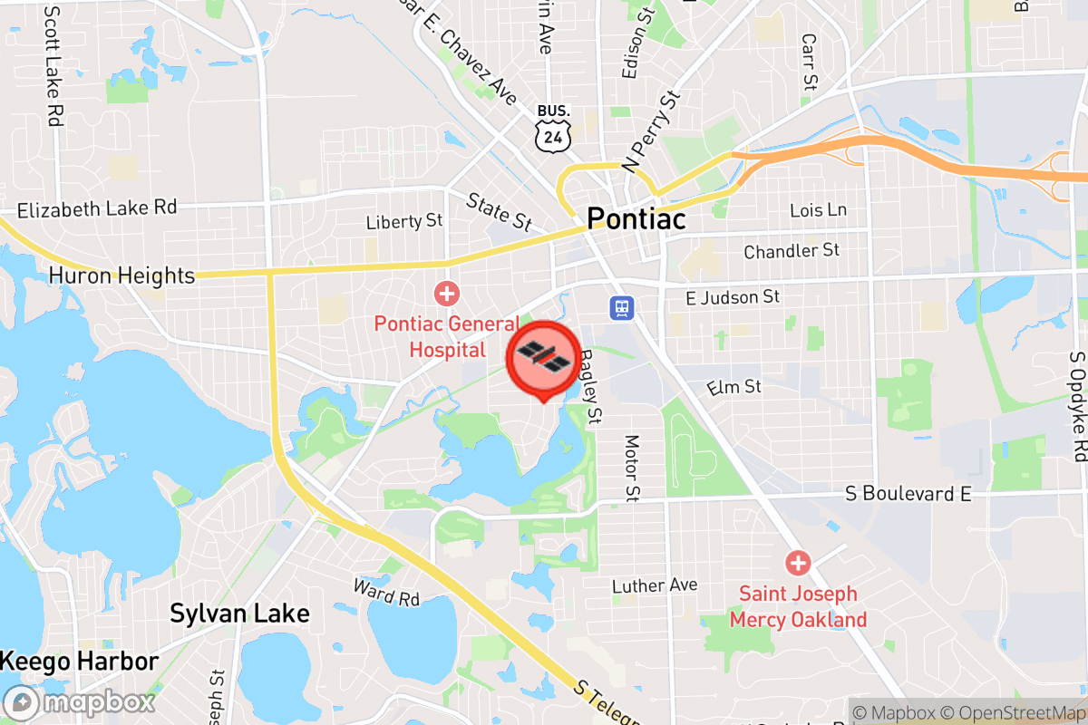 Static map screenshot of the place