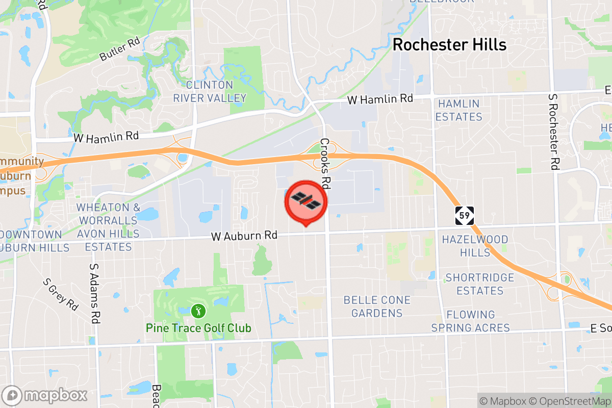 Static map screenshot of the place