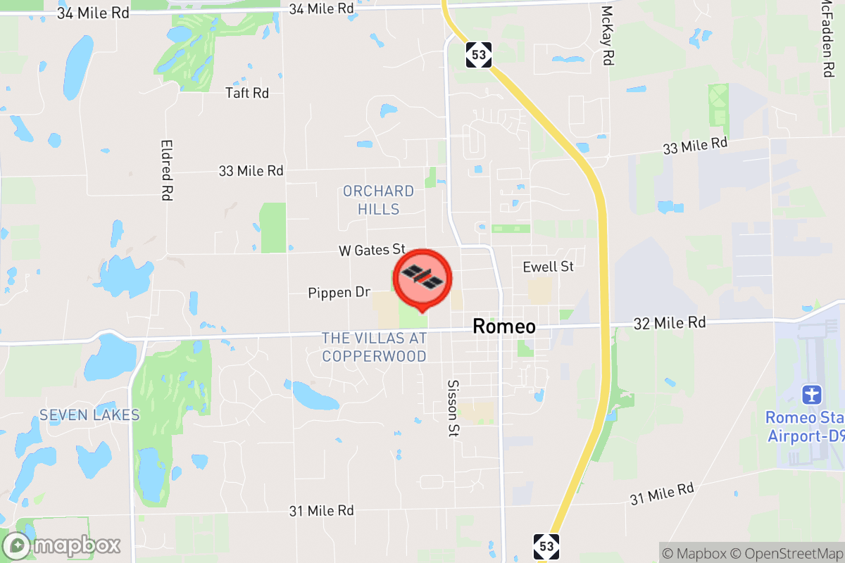 Static map screenshot of the place