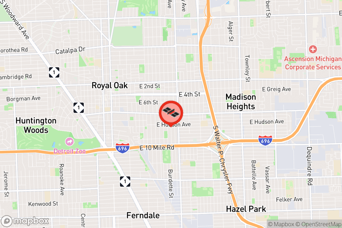 Static map screenshot of the place