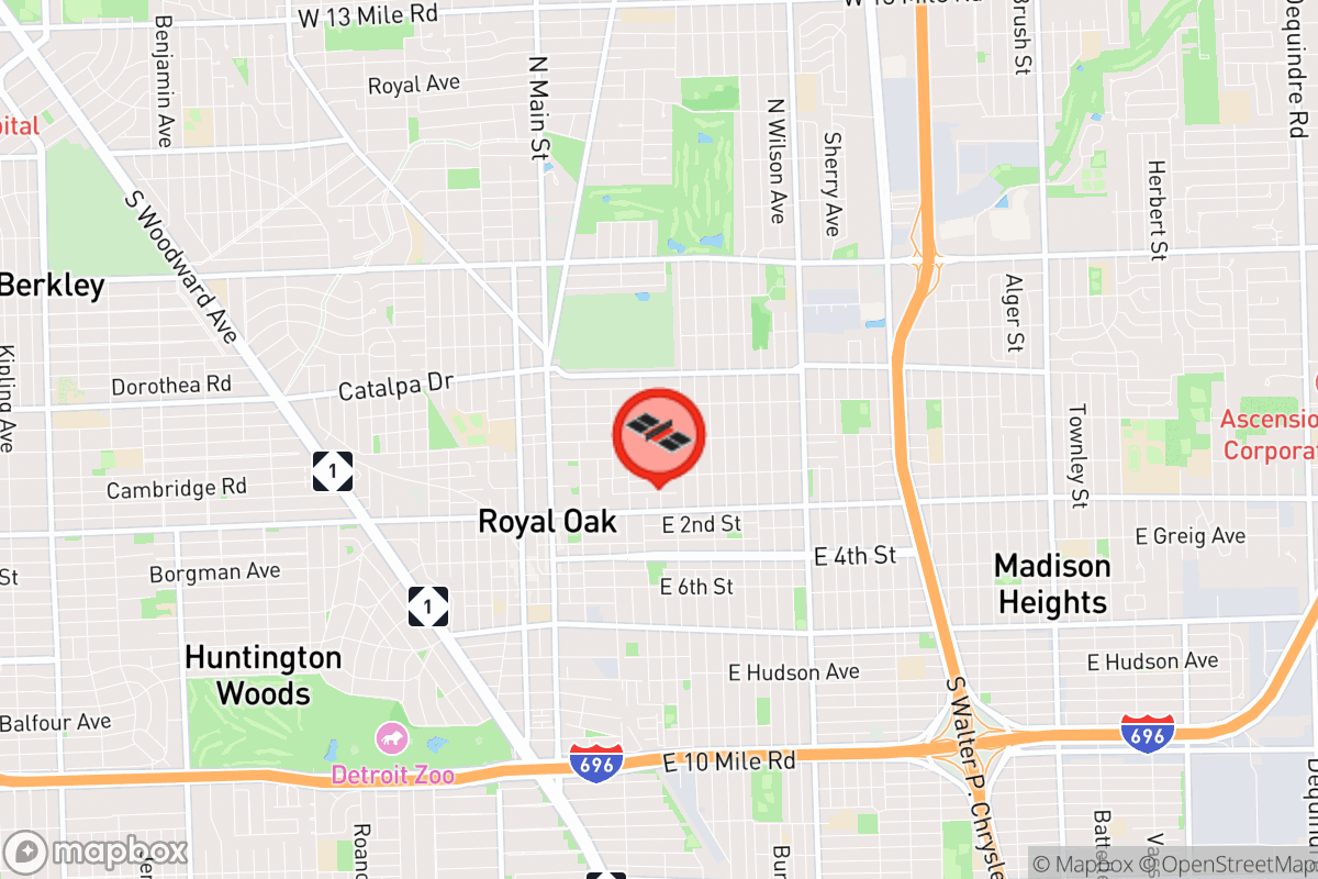 Static map screenshot of the place