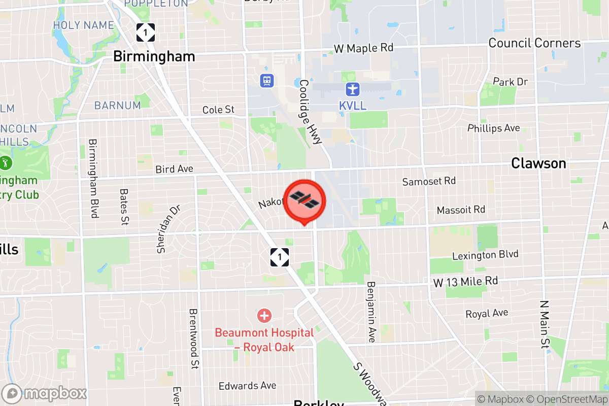 Static map screenshot of the place