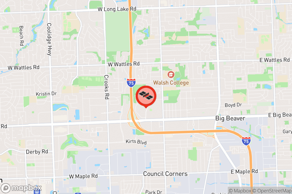 Static map screenshot of the place