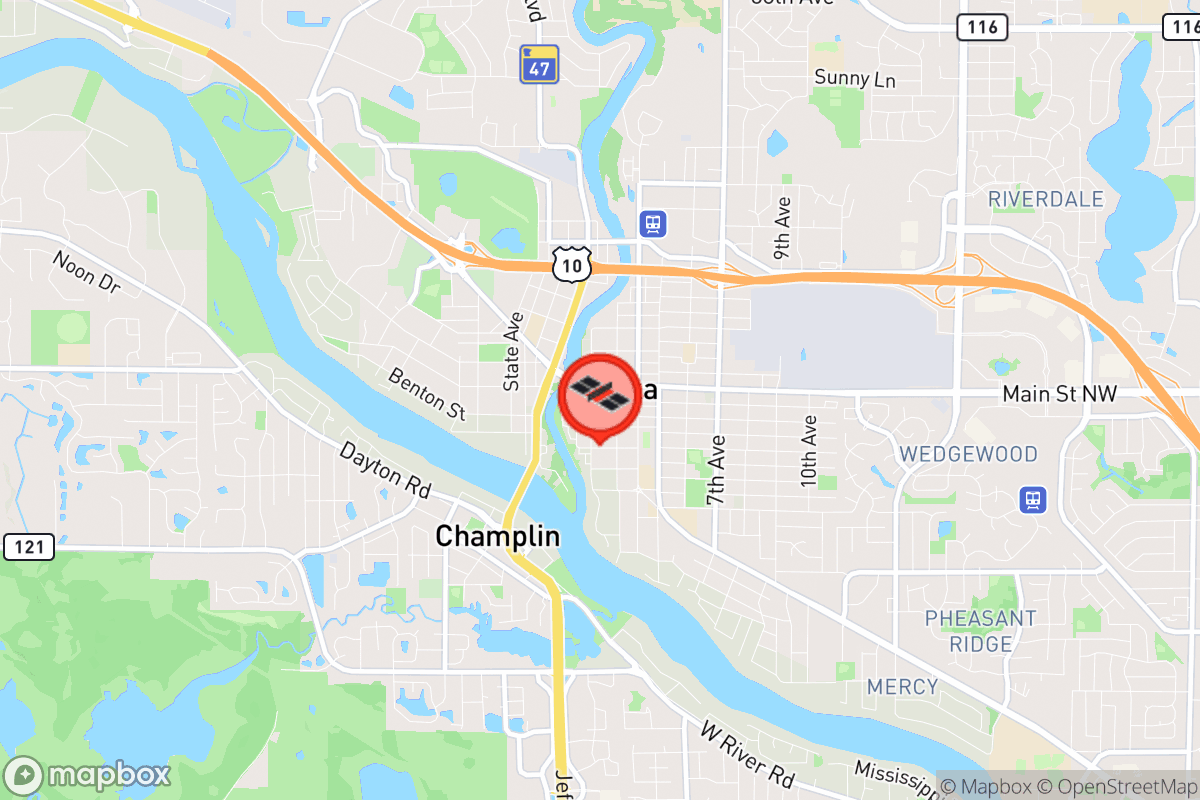 Static map screenshot of the place