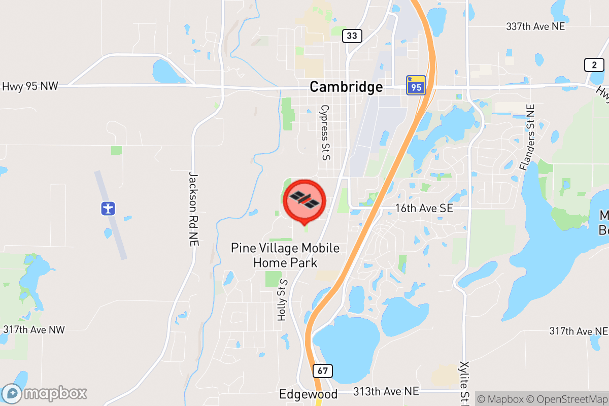 Static map screenshot of the place