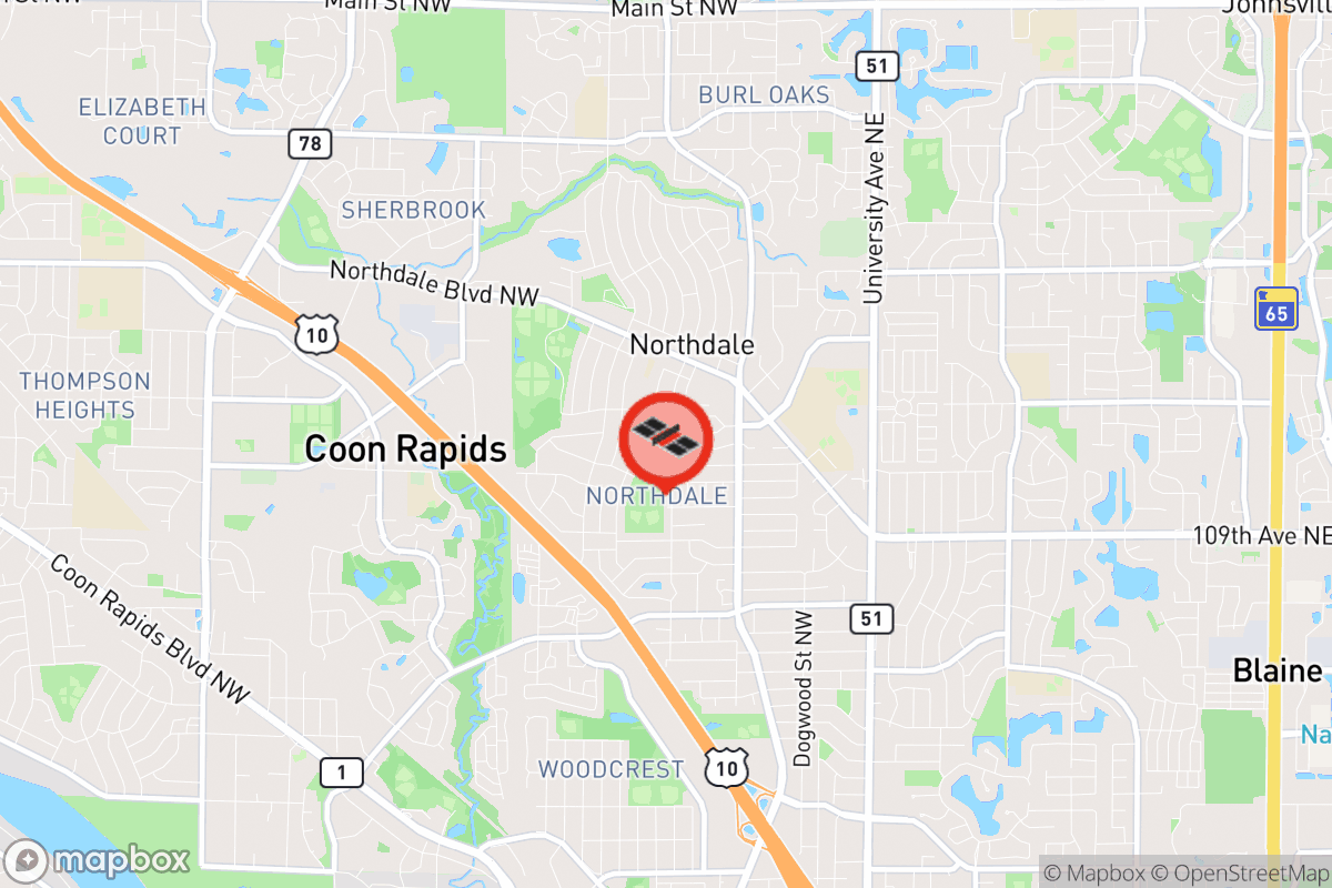 Static map screenshot of the place