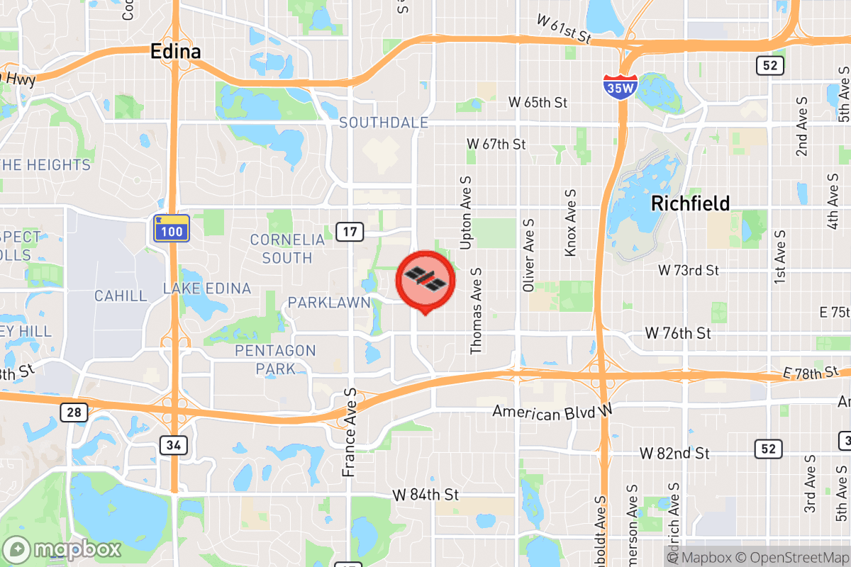 Static map screenshot of the place