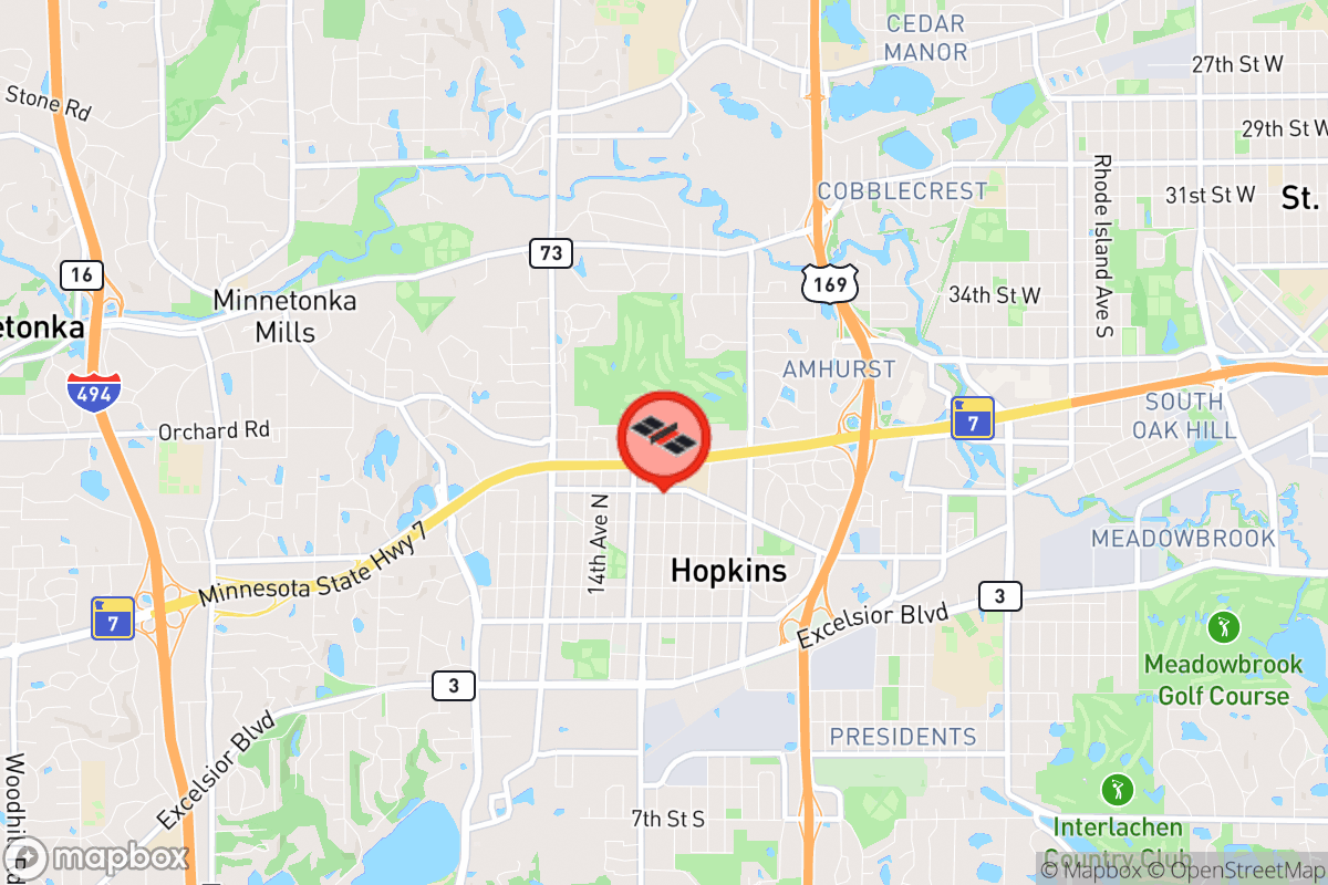 Static map screenshot of the place