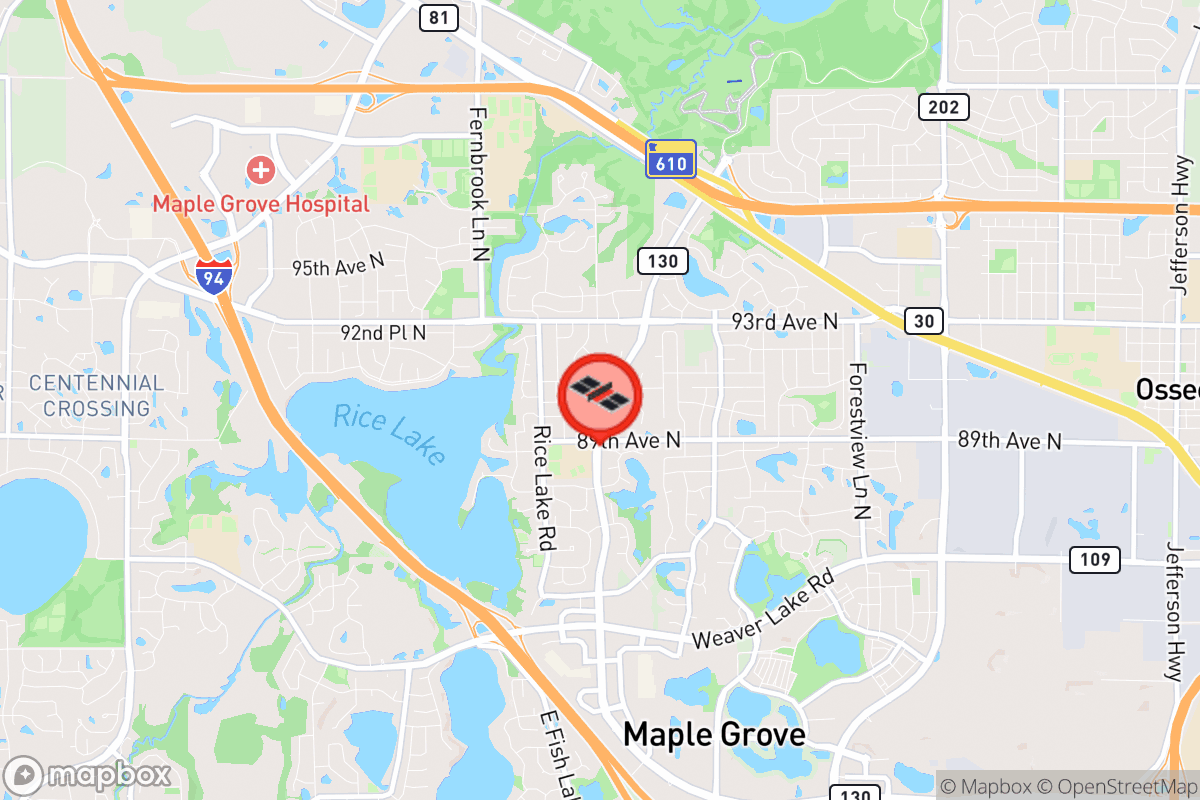 Static map screenshot of the place