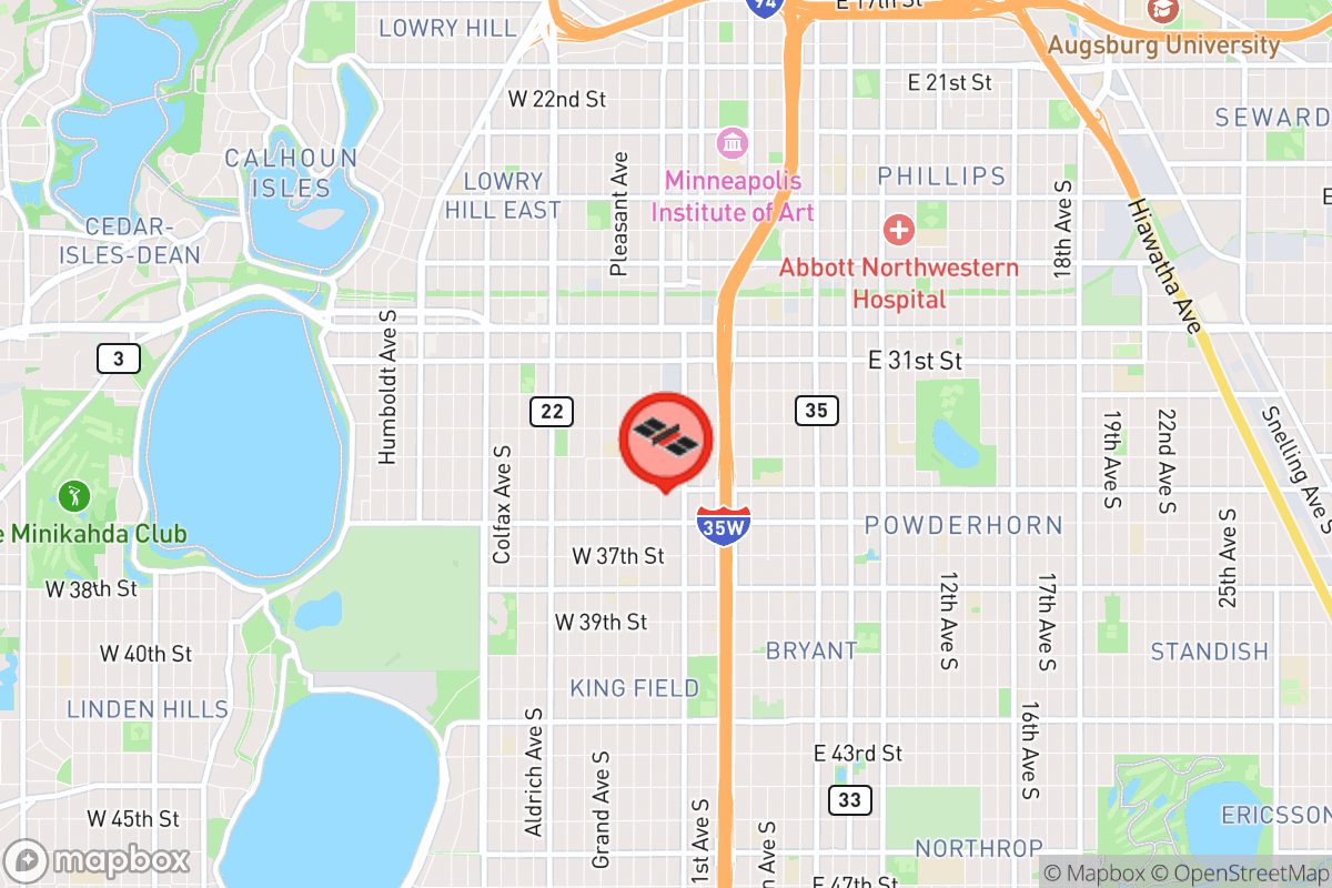 Static map screenshot of the place