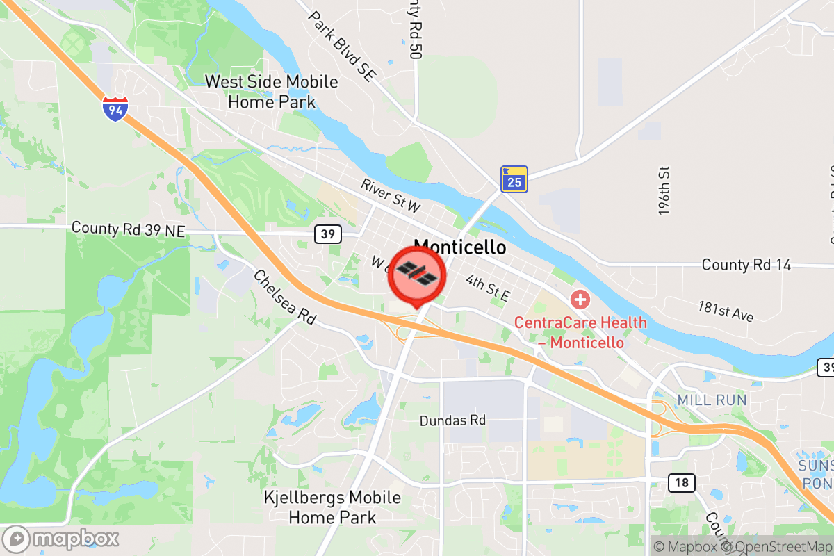 Static map screenshot of the place