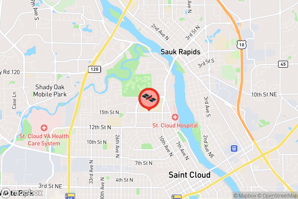 Static map screenshot of the place