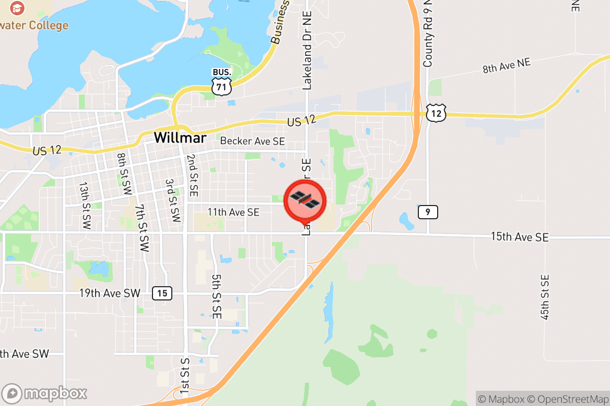 Static map screenshot of the place