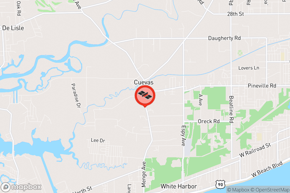 Static map screenshot of the place